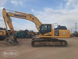 Front of used Excavator,Used Komatsu,Side of used Komatsu